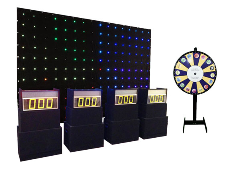 Spin to Win Game Show rental in Toronto.