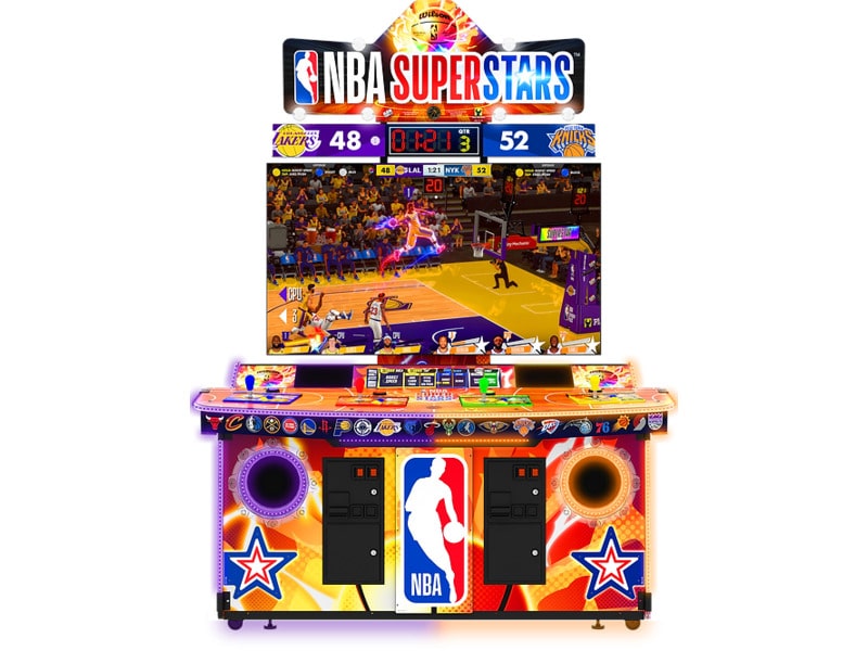 Basketball arcade rental.