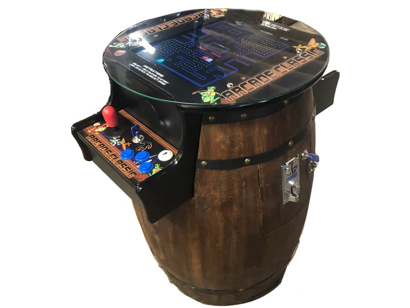 Cocktail style arcade game rental in Toronto