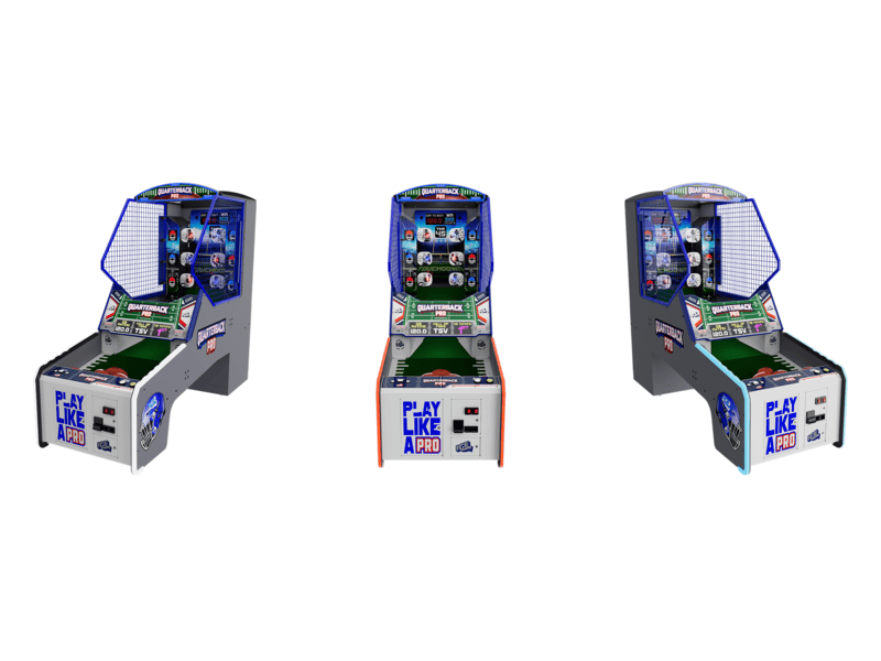 Football toss arcade game rental.